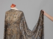 Picture of "Golden crystal and fringe embroidery"