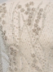 Picture of Silver smoke crystal embroidery - floral pattern