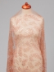 Picture of Salmon pink embroidery with crystals