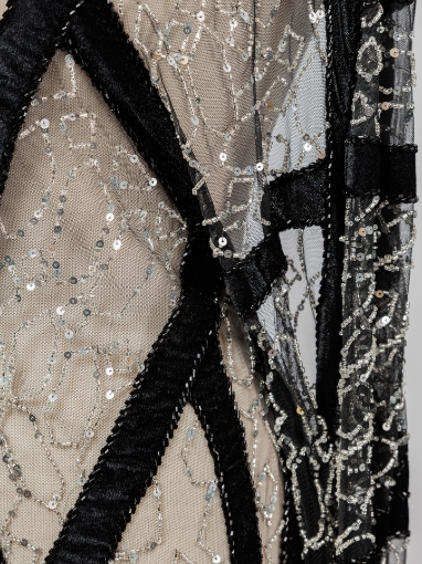Picture of "Beadwork with velvet"