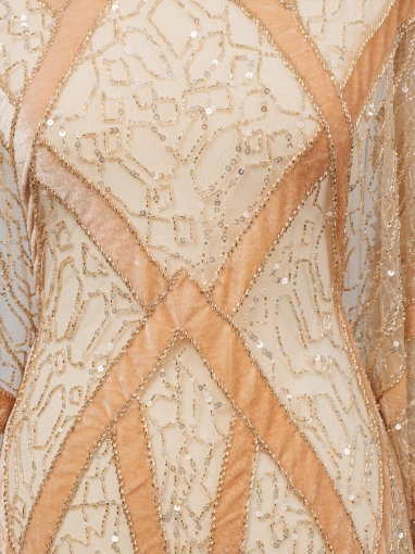 Picture of Beadwork with Velvet
