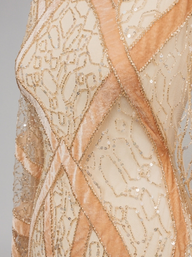 Picture of Beadwork with Velvet