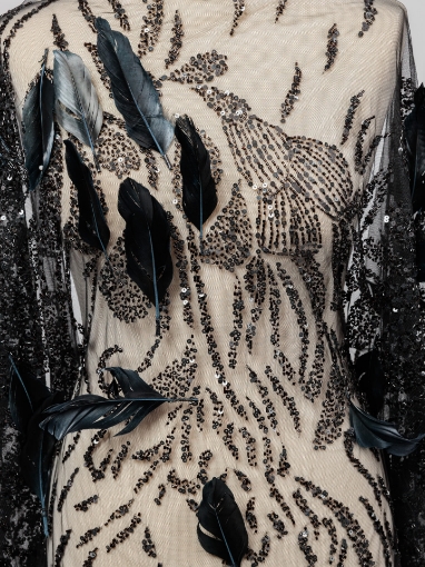 Picture of Large feather embroidery