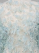 Picture of Spectacular embroidery with feathers and pearls.