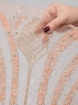 Picture of Salmon bead embroidery