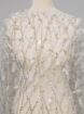 Picture of Luxury embroidery with feathers and crystals