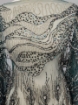Picture of Bead and Petrol Green Crystal Embroidery