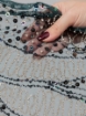 Picture of Bead and Petrol Green Crystal Embroidery