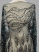 Picture of Bead and Petrol Green Crystal Embroidery