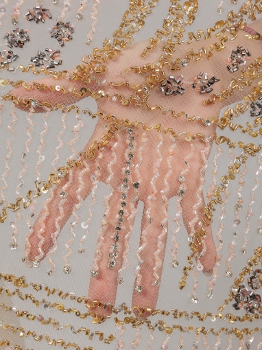 Picture of Golden-toned embroidery Fall for me