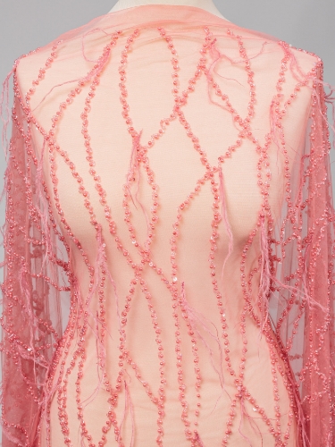 Picture of Bead and Feather Embroidery