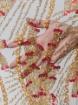 Picture of "Bead and Sequin Embroidery Golden Red"