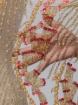 Picture of "Bead and Sequin Embroidery Golden Red"