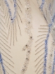 Picture of Silver crystal embroidery with blue beads