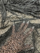 Picture of Mesh-type embroidery with beads and sequins Azalea