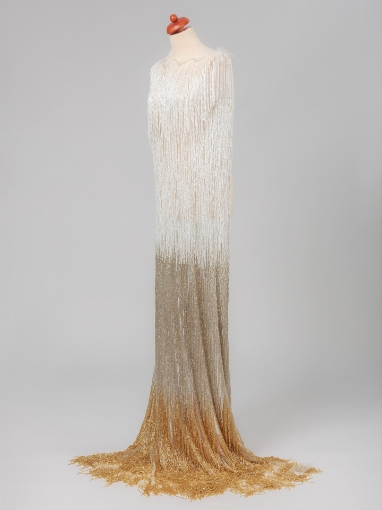 Picture of Three-colored fringed embroidery