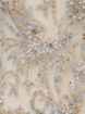 Picture of Embroidery with baby blue/champagne crystals and beads