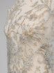 Picture of Embroidery with baby blue/champagne crystals and beads