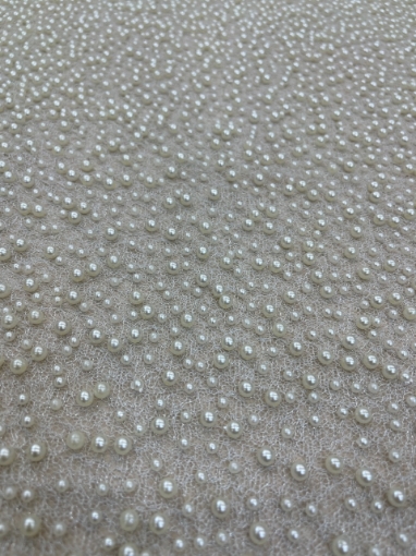 Picture of "Pearl mesh lace embroidery"