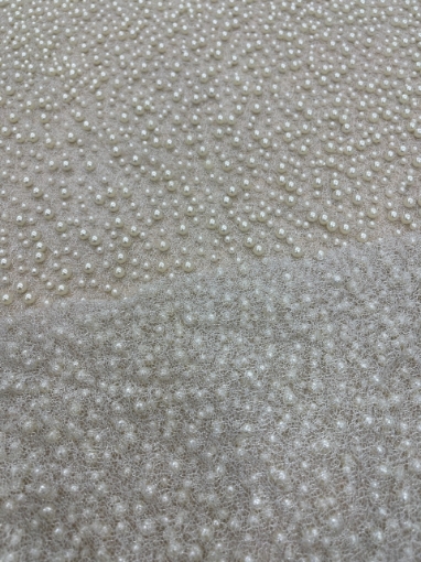 Picture of "Pearl mesh lace embroidery"