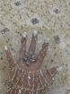 Picture of Bright Gold Crystal Embroidery
