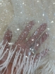 Picture of Embroidery with feather edging