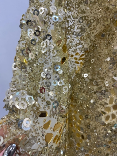 Picture of Embroidery with mirrors, beads, and sequins