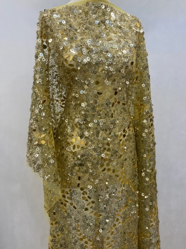 Picture of Embroidery with mirrors, beads, and sequins