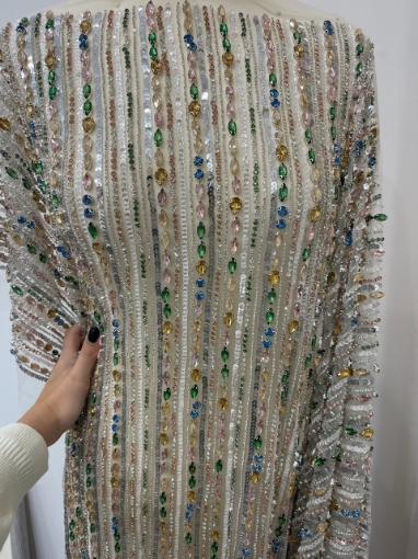 Picture of Multicolored Crystal Embroidery Mia