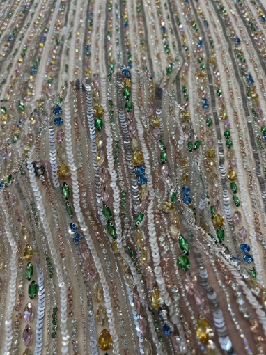 Picture of Multicolored Crystal Embroidery Mia