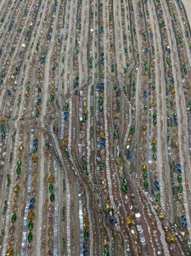 Picture of Multicolored Crystal Embroidery Mia