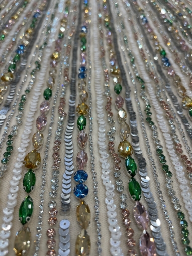 Picture of Multicolored Crystal Embroidery Mia