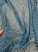 Picture of Mesh embroidery with blue beads