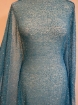 Picture of Mesh embroidery with blue beads