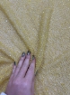 Picture of "Mesh-type embroidery with yellow glass beads"
