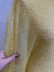 Picture of "Mesh-type embroidery with yellow glass beads"