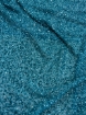 Picture of Beadwork with turquoise beads, pearls, and sequins