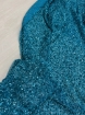Picture of Beadwork with turquoise beads, pearls, and sequins