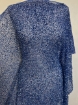 Picture of Royal Blue sequin mesh embroidery