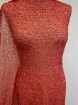 Picture of Red elastic mesh embroidery