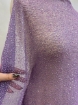 Picture of Lilac elastic net lace embroidery