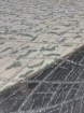 Picture of Embroidery in shades of aquamarine, silver, and white
