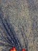 Picture of Royal blue lace embroidery