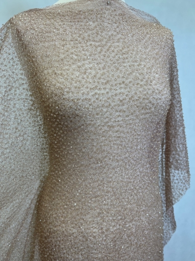 Picture of Cappuccino crystal embroidery