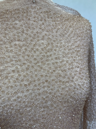 Picture of Cappuccino crystal embroidery