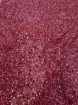 Picture of "Embroidery with fuchsia beads, pearls, and sequins"