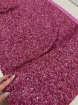 Picture of "Embroidery with fuchsia beads, pearls, and sequins"