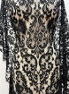 Picture of "Solstiss Lace with Baroque Pattern NOIR"