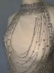 Picture of Handmade silver dress embellished with Crystals crystals.