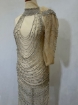 Picture of Handmade silver dress embellished with Crystals crystals.
